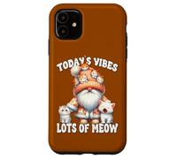 Cat Gnome Graphic And Cute Kitten Funny Saying For Cat Lover Custodia per iPhone 11