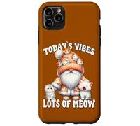 Cat Gnome Graphic And Cute Kitten Funny Saying For Cat Lover Custodia per iPhone 11 Pro Max