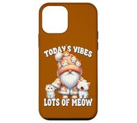 Cat Gnome Graphic And Cute Kitten Funny Saying For Cat Lover Custodia per iPhone 12 mini