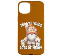 Cat Gnome Graphic And Cute Kitten Funny Saying For Cat Lover Custodia per iPhone 15 Plus