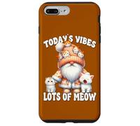 Cat Gnome Graphic And Cute Kitten Funny Saying For Cat Lover Custodia per iPhone 7 Plus/8 Plus