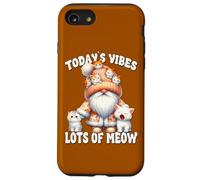 Cat Gnome Graphic And Cute Kitten Funny Saying For Cat Lover Custodia per iPhone SE (2020) / 7 / 8
