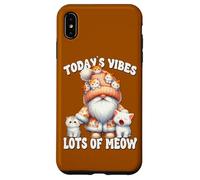 Cat Gnome Graphic And Cute Kitten Funny Saying For Cat Lover Custodia per iPhone XS Max