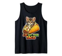 Cat Got Your Taco - Cibo Divertente per Gatti Canotta