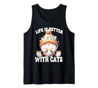 Cat Grandma Life Is Better With Cats For Cat Mom And Dad Canotta