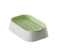 Cat Grass Planter - Cat Grass Growing Kit | Hydroponic Growing Pot | Compact Non Slip Bottom Tray | Anti Tipping Soilless Organic Seedling Box | For Indoor Outdoor Home Countertop | Removable Reusable