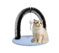 Cat Groomer, Arch Grooming Brush, Scratching Hair Massager, Bristle Tools 14.2 X 11.4 X 13.4inch for Shedding Cleaning Kitten Rabbit Removal and Comfortable Pet Care