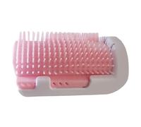 Cat Groomer, Wall Corner Massage Comb for Cats, Comfortable Corner Grooming Brush - Easy to Clean Wall Corner Scratcher and Groomer for Short and Long Hair Cats