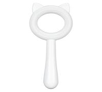 Cat Grooming Brush Multipurpose Double Sided Deshedding Massage Pet Hair Removal Comb for Cats Dogs Pets (White)