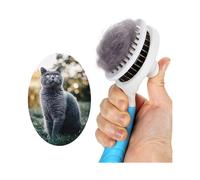 Cat Grooming Brush, Self Cleaning Slicker Brushes for Dogs Cats Pet