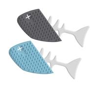 Cat Grooming Brush Set, Pet Hair, Fishbone Shaped Cleaning Tool for Care Routine, Pet Care with Gentle Glide Design, Soft Coat, Cat Dog Daily Use