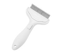 Cat Grooming Comb | Curved Stainless Steel Teeth Grooming Tool | Pet Comb