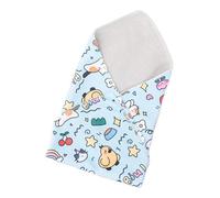 Cat Grooming Wrap, Anti-Scratch Pet Swaddle, Adhering Restraint, Breathable Soft Fabric, Large Size, Ideal for Bathing Nail Trimming Ear Cleaning, 70x70x0.2cm Multicolor