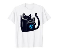 Cat Guide to World Domination - Maglietta popolare gatto Maglietta