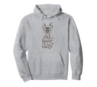 Cat Hair Don't Care Siamese Cat Pet Felpa con Cappuccio
