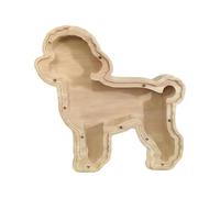 Cat Hair Keepsake Box Wooden Storage Case with Transparent Window