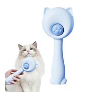 Cat Hair Removal Brush with Built-In Water Tank, Wet Cat Comb and Dog Brush for Small and Medium Pets, Versatile Grooming Tool for Coats, Easy-to-Clean Pet Grooming Brush for Cats and Dogs