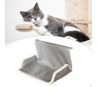 Cat Hammock Led Che Prendeva Il Sole Per Il Sole E Con Vista Sullo Scaffale Di