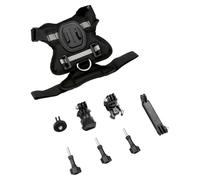 Cat Harness - Adjustable Escape Proof, Small Cat Double Camera Mount Vest with Padded Safety Straps, Action Camera Pet Harness, Point-of-View Kitten Gear, Versatile Compatible Vest for Kitten