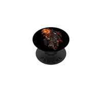 Cat Headless Horseman Jack O Lantern zucca intagliata PopSockets PopGrip Adesivo