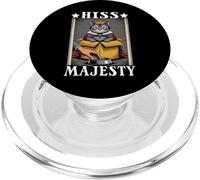 Cat Hiss Majesty - Gatto divertente in scatola PopSockets PopGrip per MagSafe