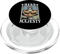 Cat Hiss Majesty - Gatto divertente in scatola PopSockets PopGrip per MagSafe