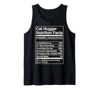 Cat Hugger Fatti nutrizionali Funny Feline Parent Canotta