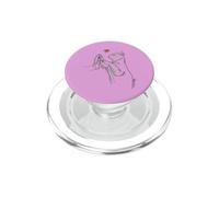Cat & Human Friendship Pencil Art I Cute Cat Lover Gift PopSockets PopGrip per MagSafe