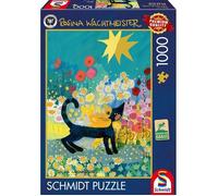 Cat in a sea of blossoms - 1000 pz - Schmidt 58661