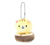 Cat Keychain Plush, Keyring Charm Plush, Animal Cat Doll For Car Backpack Kids Funny Birthday Party Favors Textile Mascot Gear Velvet Aesthetic Shield Fiber Decoration Base Velvet Kitten Ornament