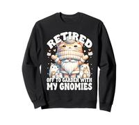 Cat Lady Retirement Saying Funny Gnome For Retired Cat Mom Felpa