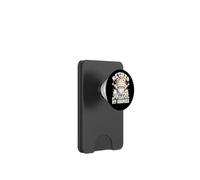 Cat Lady Retirement Saying Funny Gnome For Retired Cat Mom PopSockets PopWallet per MagSafe