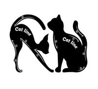 Cat Line Eyeliner Stencil Strumento di Trucco Modello Occhio Shaper Modello Facile Make Up Cat Line Stencil Eyeliner Card
