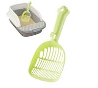 Cat Litter Scoop, Cat Litter Box Scooper, PP Ergonomic Long Handle Shovel Sifter for Efficient Cleaning, Pet Indoor Easy Scooping for Kittens, 5.31x11.02x2.76 Inches