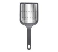 Cat Litter Scoop, Kitten Poop Shovel, Ergonomic Sifting Design, Hangable Lightweight Build, Portable Pet Tool for Kitchen, RV, Park, Camping, Outdoor Coop, Balcony Use, 12.4x4.96x1.89 inches