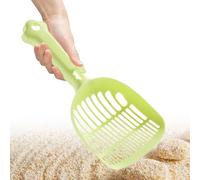 Cat Litter Scoop, Long Handle Scooper, Ergonomic Shovel Sifter, Efficient Waste Removal Tool, Easy Pet Cleanup Accessory, Indoor House Home Use for Kitten Litter Box Cleaning Routine