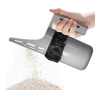 Cat Litter Scooper - Borse Per Rifiuti Di Conteggio | Grande Capacità Parola Portatile | Parola Portatile Sifter Shovel Grande Capacità Pulsante Spazzatura Rimozione per Uomini Interni
