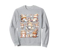 Cat Lover Gnome Graphic For Women And Men Cat Loving Grandma Felpa