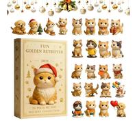 Cat Lovers Christmas Advent 2025-2d Acrylic Tree Decor | 24 Day Countdown Calendar with Colorful Cat Ornaments, Lightweight 200g Holiday Decoration for Home, Family, Adults