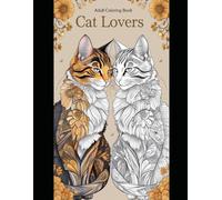 Cat Lovers: Coloring Book
