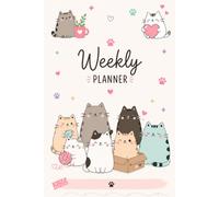 Cat Lover's Weekly Planner: 52 Weeks Undated