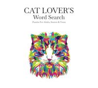 Cat Lover's Word Search Book: 6x9 inches, 110 pages | 55 puzzles