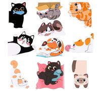 Cat Magnetic Bookmark - Design Page Markers Cute, Size with Strong Magnetic Grip for Secure Page Holding Paper Material with for Daily Use Reading Accessories for School Church Library