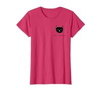 Cat Mama | Orgogliosa Mamma Gatto, Crazy Cat Lady, Divertente Amante dei Gatti Maglietta, Donna, Rosso mélange, XS