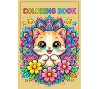Cat Mandala Coloring Book for Kids - Volume 3: Fun and Relaxing Cat Mandala Designs | Large A4 Coloring Pages for Kids Who Love Animals | Creative Screen-Free Activity for Boys and Girls