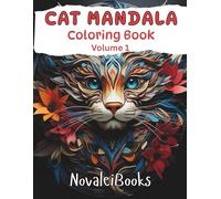 Cat Mandala Coloring Book: Volume 1