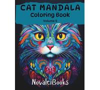Cat Mandala Coloring Book Volume 5: Intricate Mandala Cats and Decorative Patterns for Calm Focus, Stress Relief, and Creative Escape