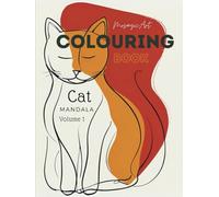Cat Mandala Colouring Book for Adults Volume 1