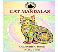 Cat Mandalas: Colouring Book