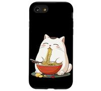 Cat Mangia Ramen, Chi Ha Bisogno di Bacchette, NomNom Custodia per iPhone SE (2020) / 7 / 8
